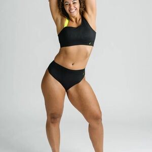 Zyia Black Reve South Pointe Bikini Bottom